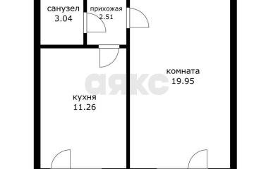 Фото №2: 1-комнатная квартира 50 м² - Архыз, 