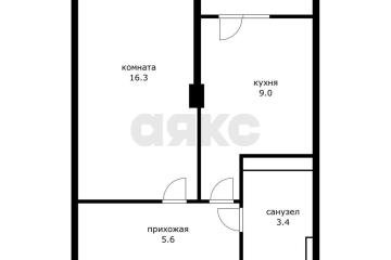 Фото №3: 1-комнатная квартира 36 м² - Краснодар, мкр. жилой комплекс Притяжение, ул. Московская, 118к1