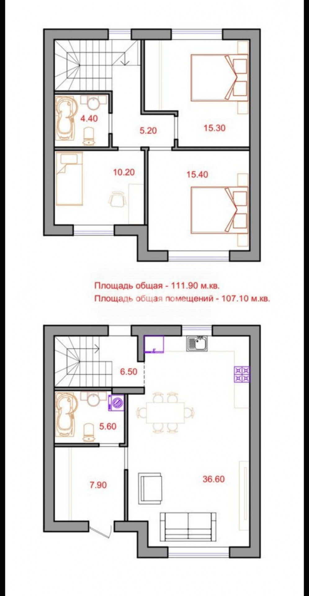 Фото №19: Таунхаус 115 м² + 1.86 сот. - Кореновск, пер. Крымский