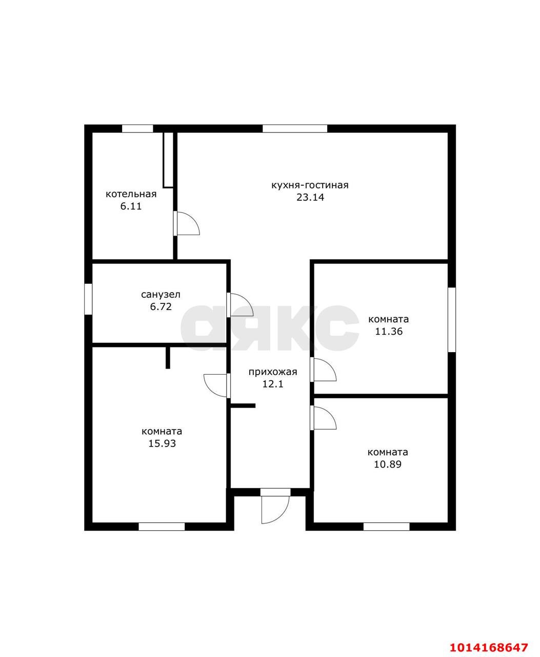 Фото №1: Дом 100 м² + 3.29 сот. - Платнировская, пер. Жеребкина, 7