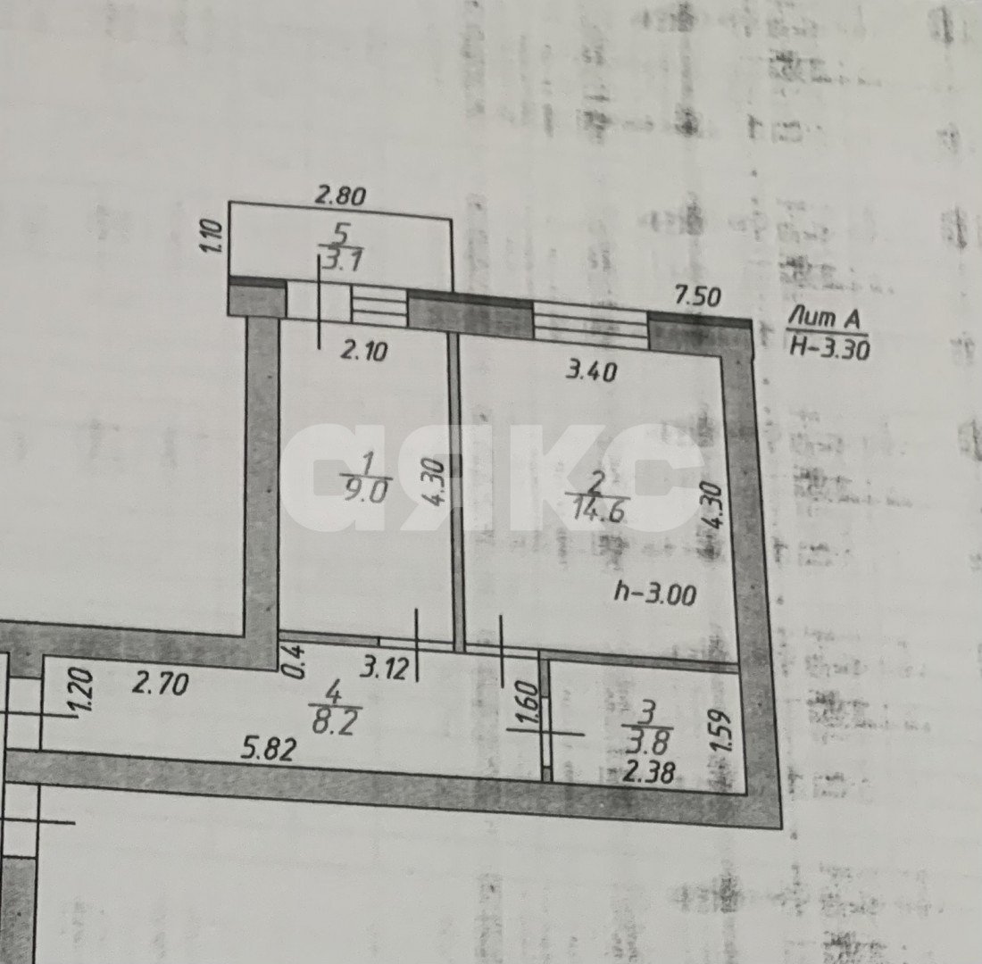 Фото №13: 1-комнатная квартира 38 м² - Кореновск, ул. Коммунистическая, 7Г