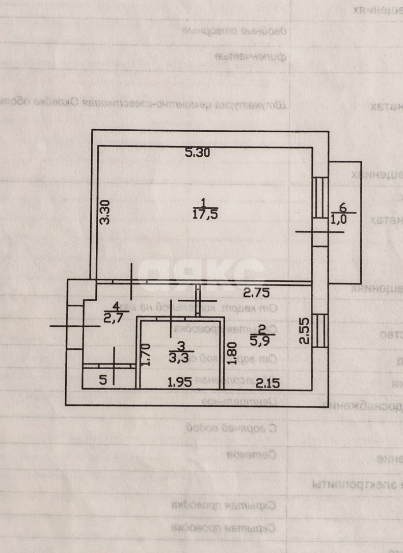 Фото №11: 1-комнатная квартира 31 м² - Кореновск, мкр. 2-й квартал, ул. Фрунзе, 29